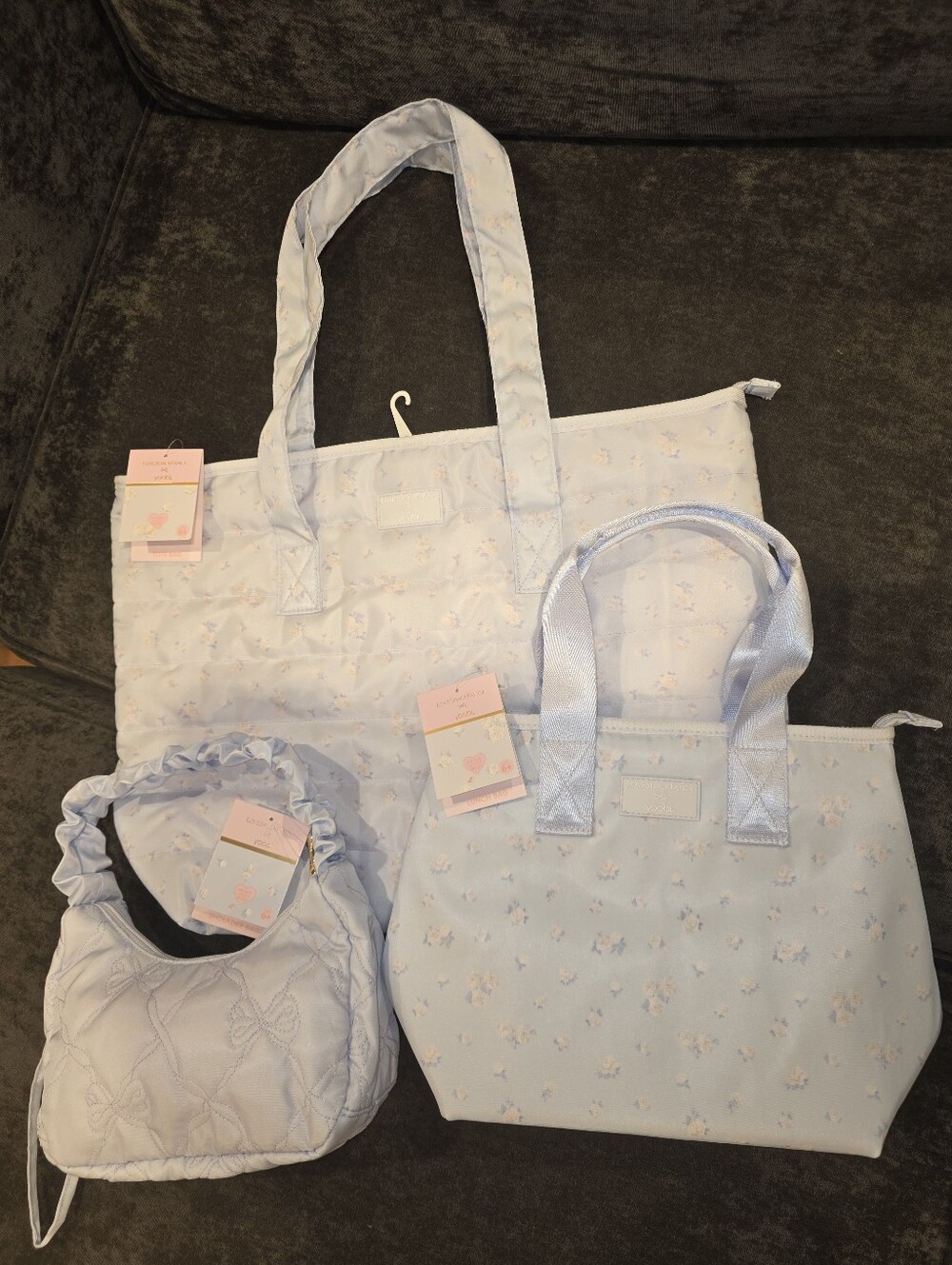 Set Of 3 Love Shack Fancy Bags